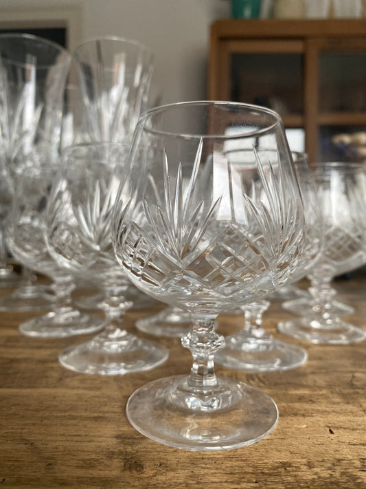 Verres Armagnac Cristal