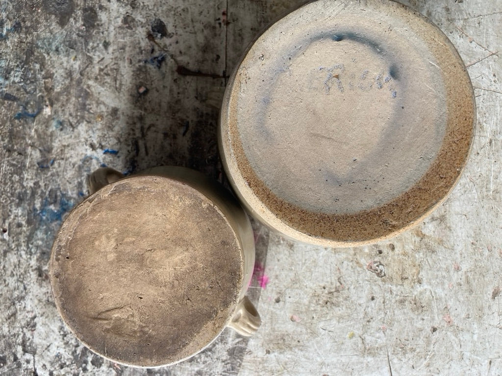 Duo de pots en grès
