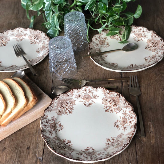 Assiettes brunes Dordrecht