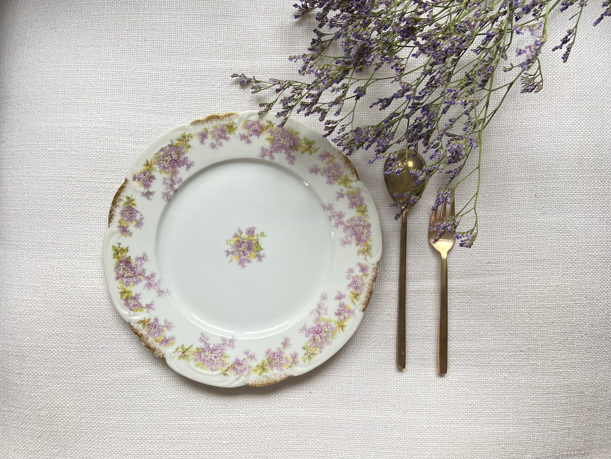 Assiette dessert Porcelaine fine