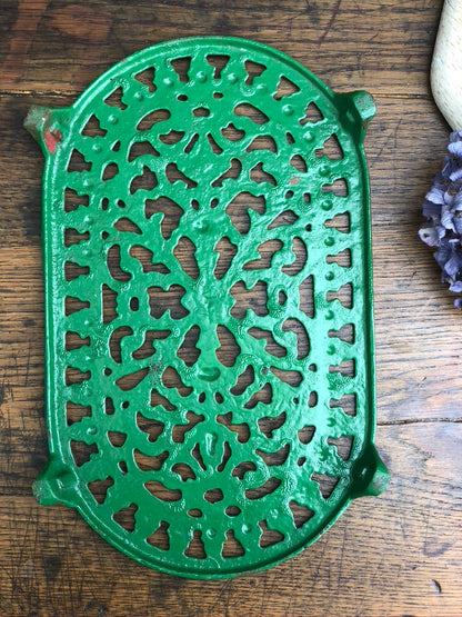 Dessous de plat vert