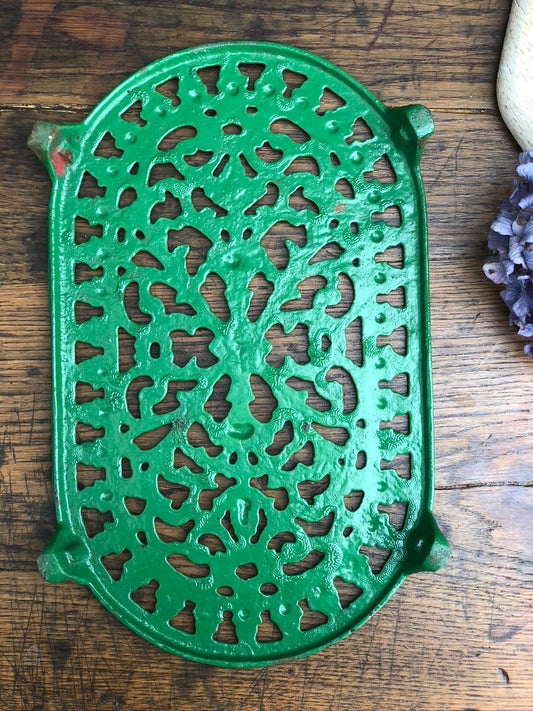 Dessous de plat vert