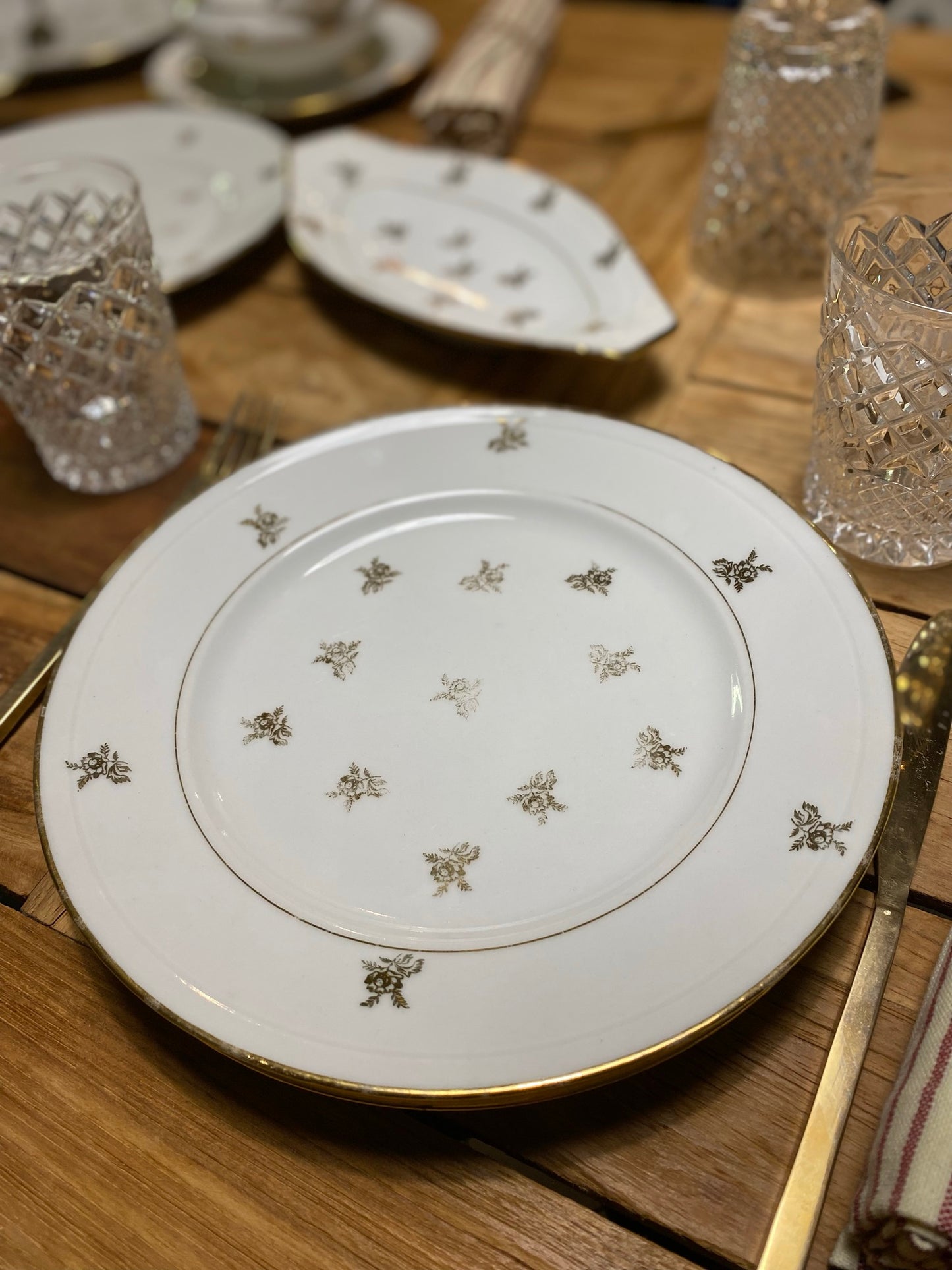 Service Blanc&Doré Limoges