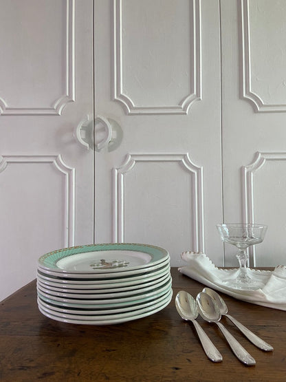 Assiette dessert Oiseaux