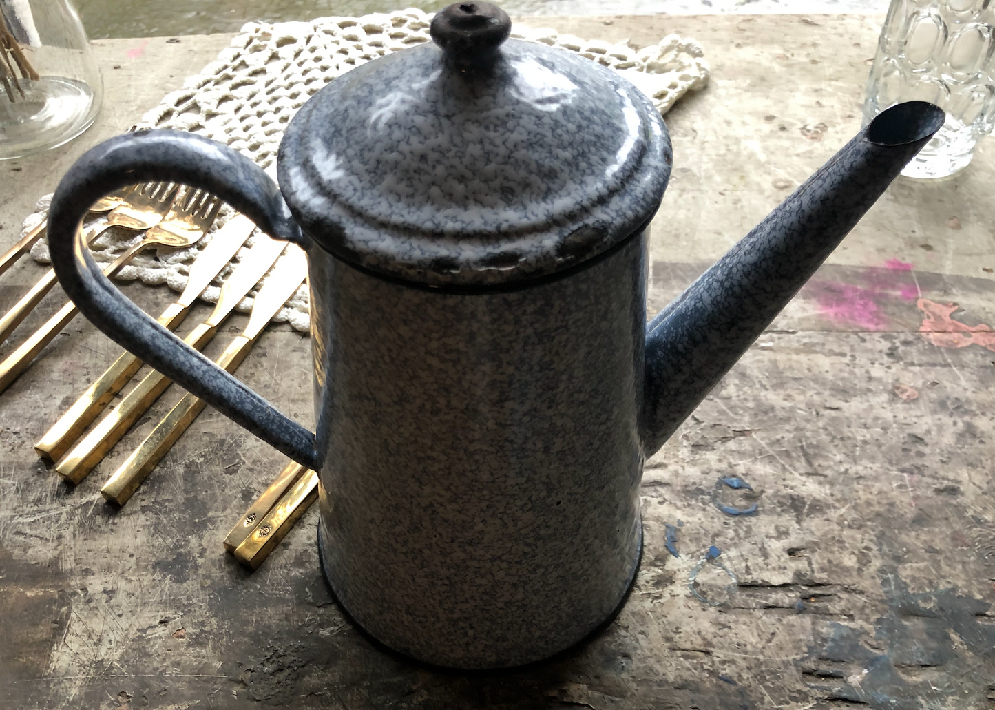 Cafetière Emaillée