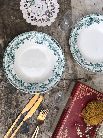 Assiettes Saint Amand