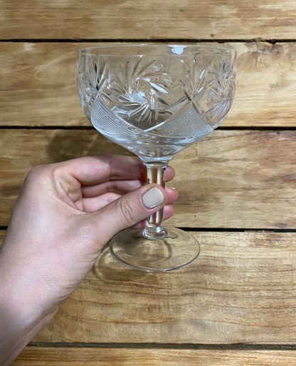 Coupes Champagne en Cristal