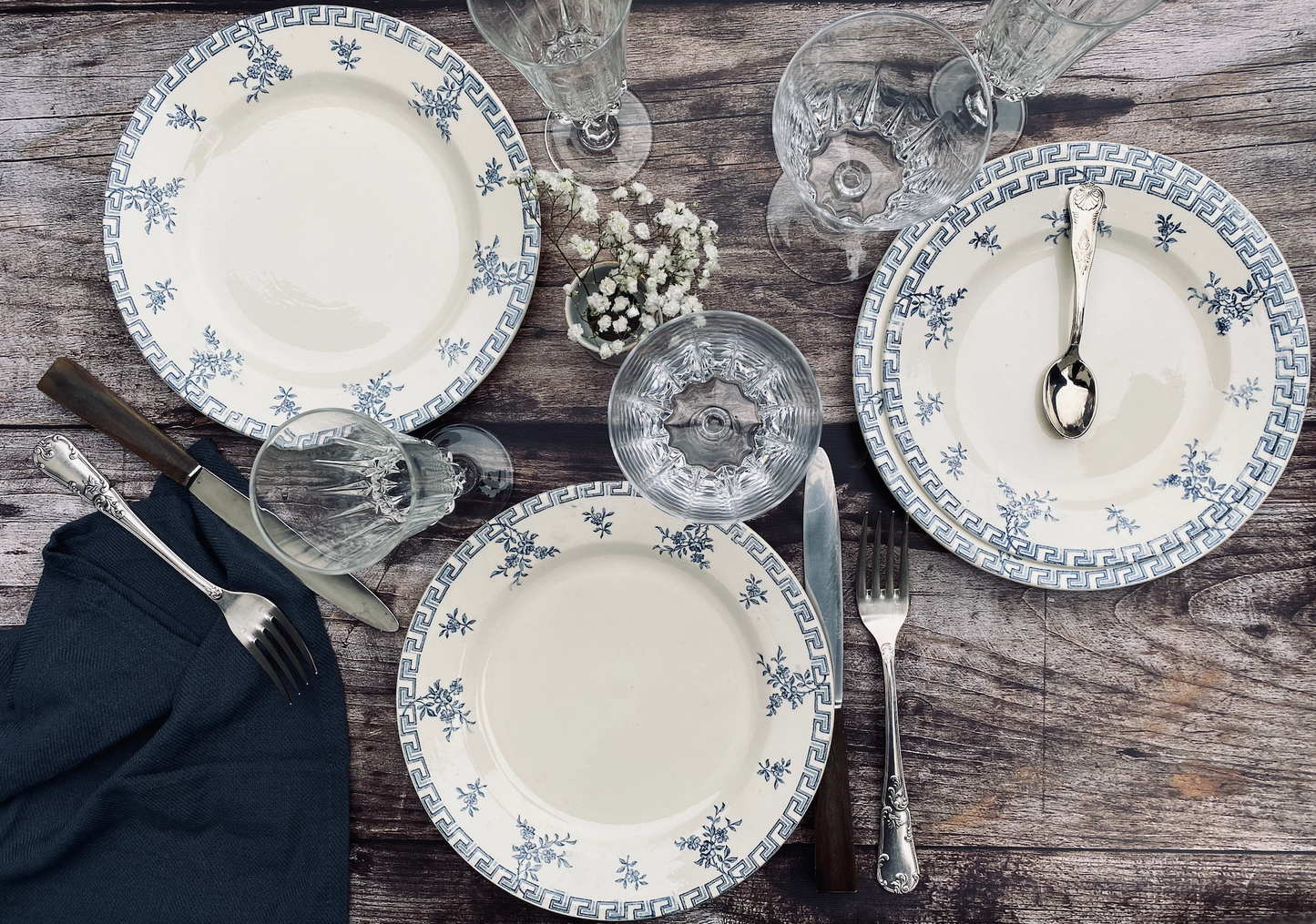 Assiettes Terre de Fer Athènes