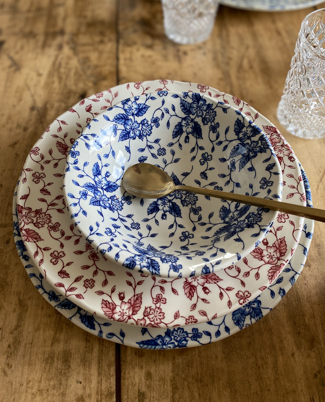 Assiettes Anglaises Royal Tudor