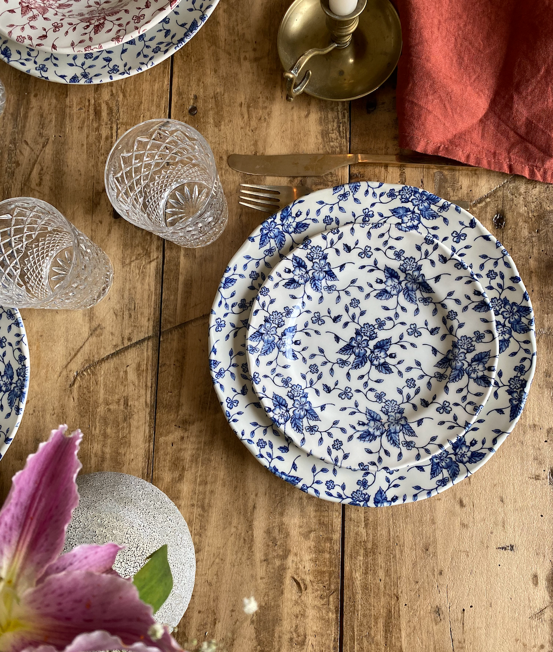 Assiettes Anglaises Royal Tudor