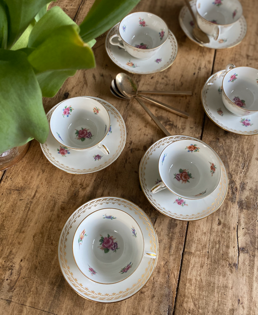 Tasses Emaux de Limoges