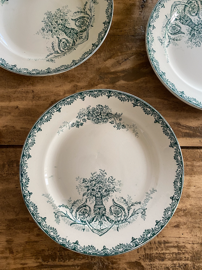 Assiettes Dessert Terre de Fer Chevreuse