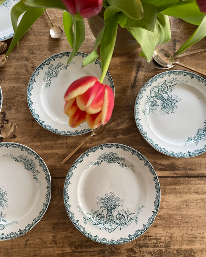 Assiettes Dessert Terre de Fer Chevreuse