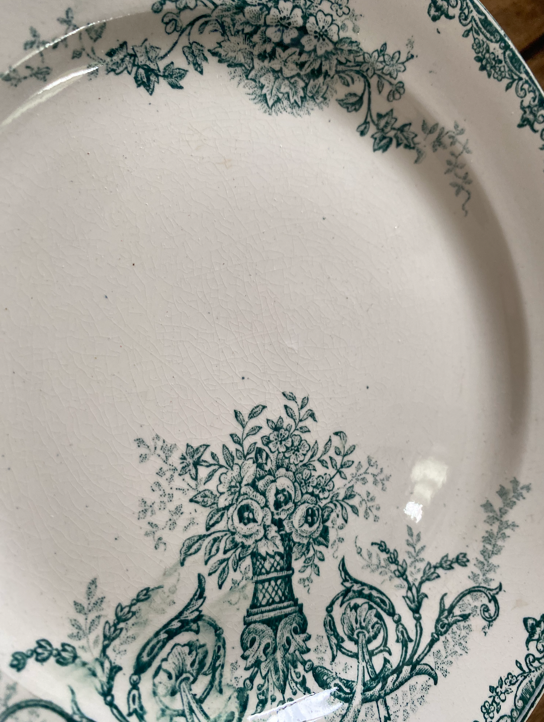 Assiettes Dessert Terre de Fer Chevreuse