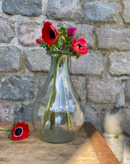 Vase verre goulot large