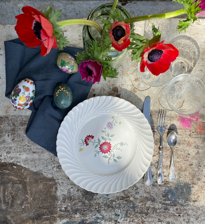 Assiettes Fleurs des Indes