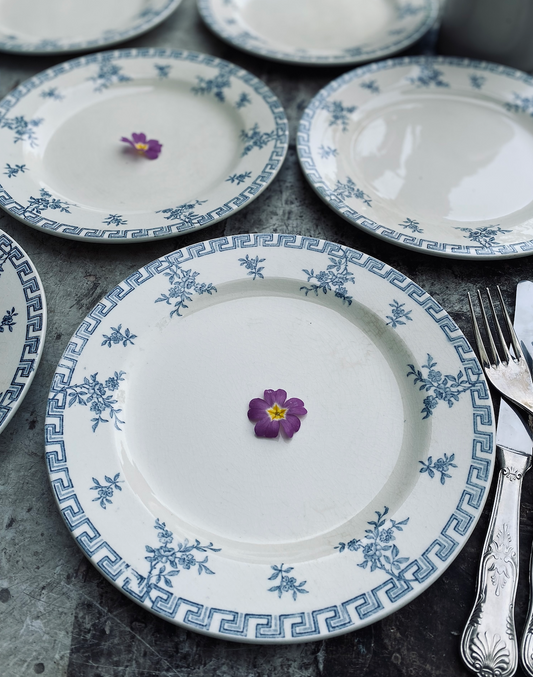 Assiettes Athènes Terre de fer