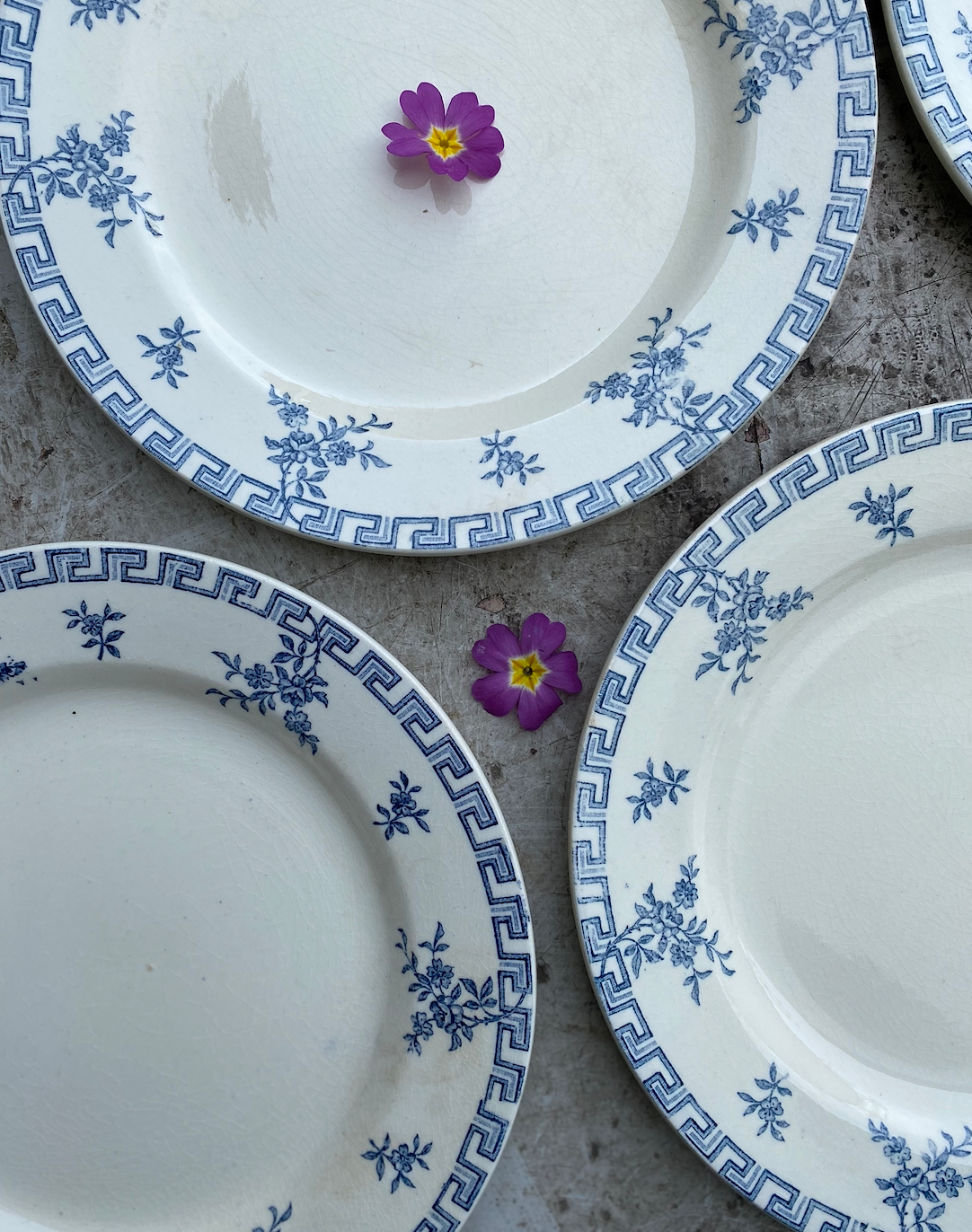 Assiettes Athènes Terre de fer