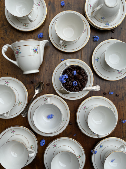 Tasse Porcelaine Fleurie