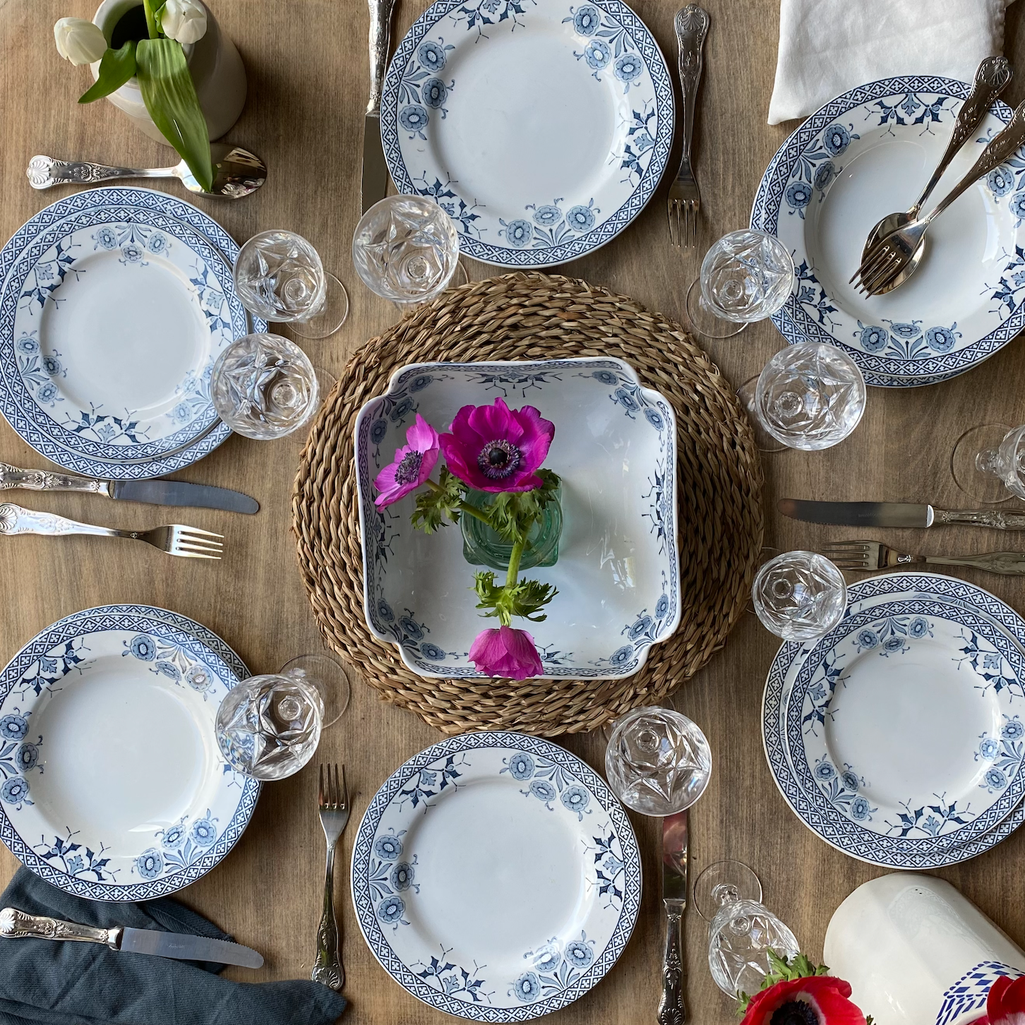 Assiettes - Luneville Cluny