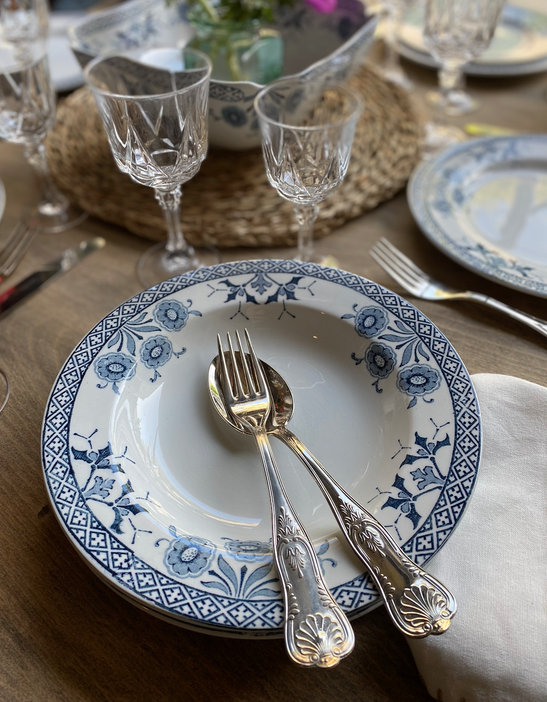 Assiettes - Luneville Cluny