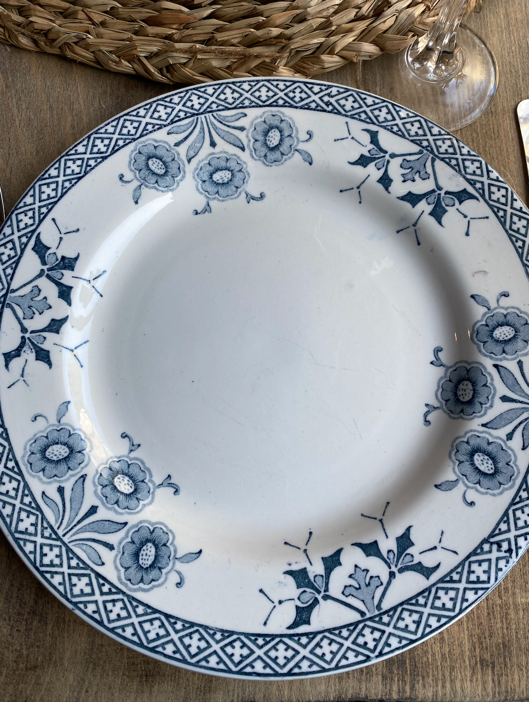 Assiettes - Luneville Cluny