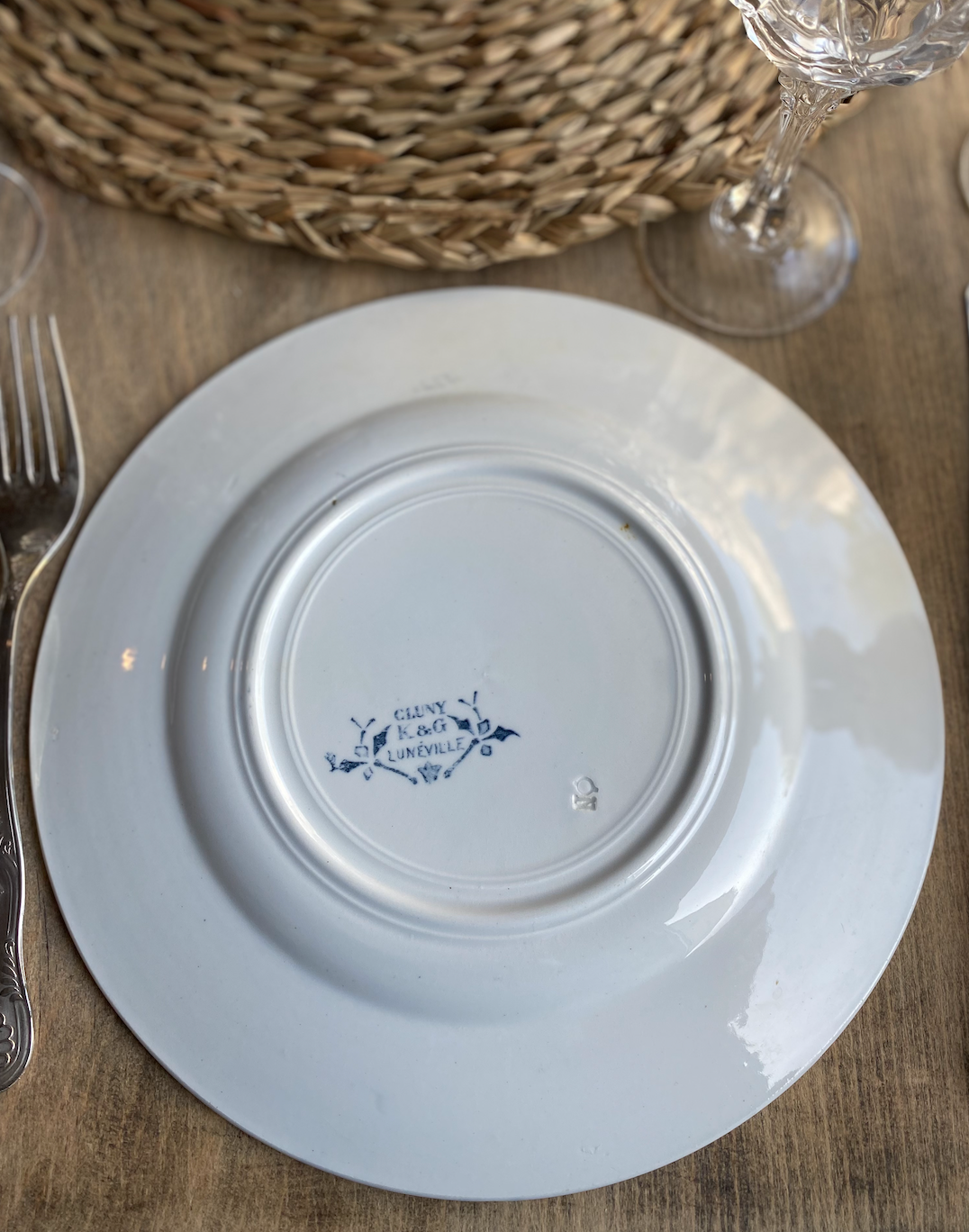 Plats de service - Luneville Cluny