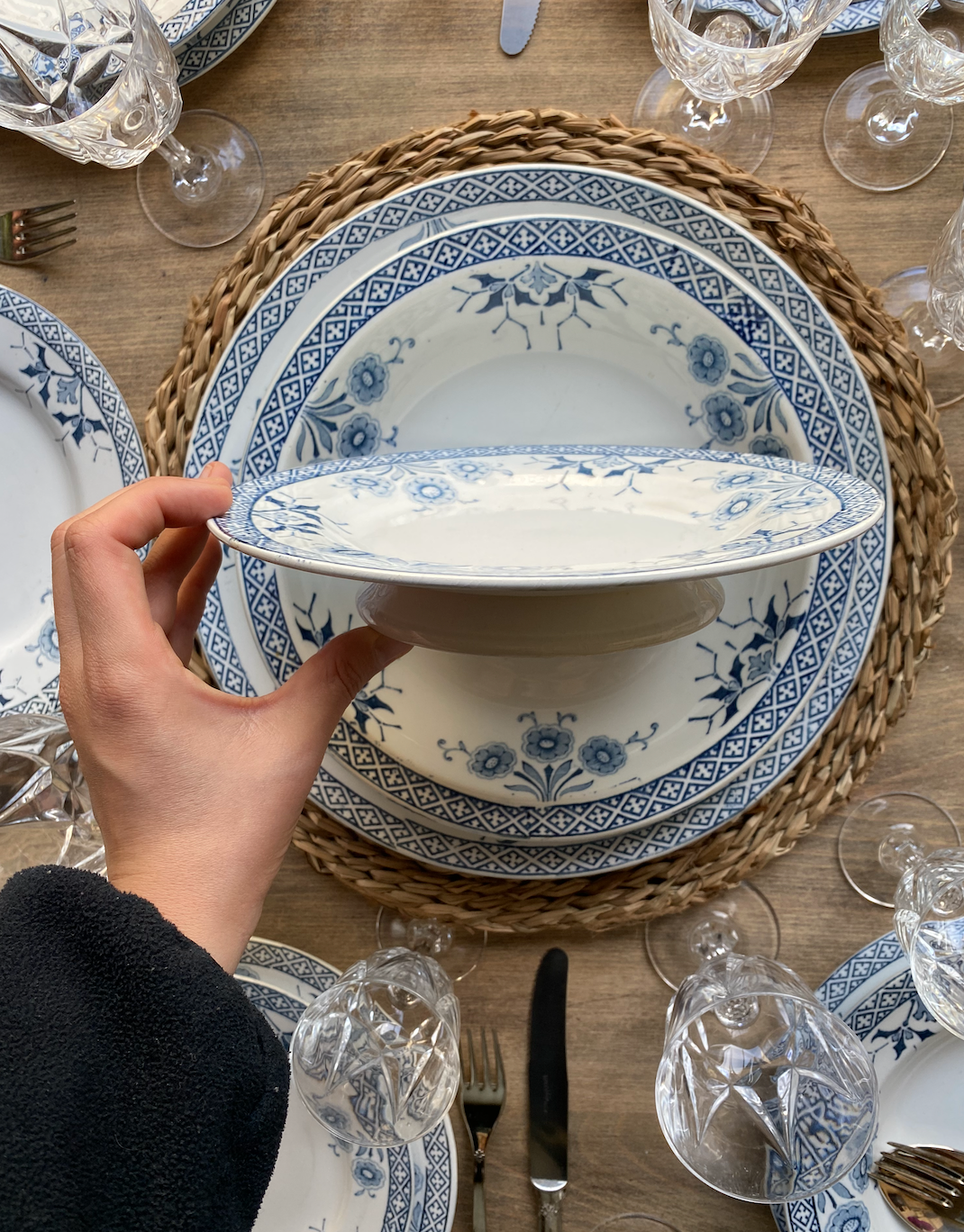 Plats de service - Luneville Cluny