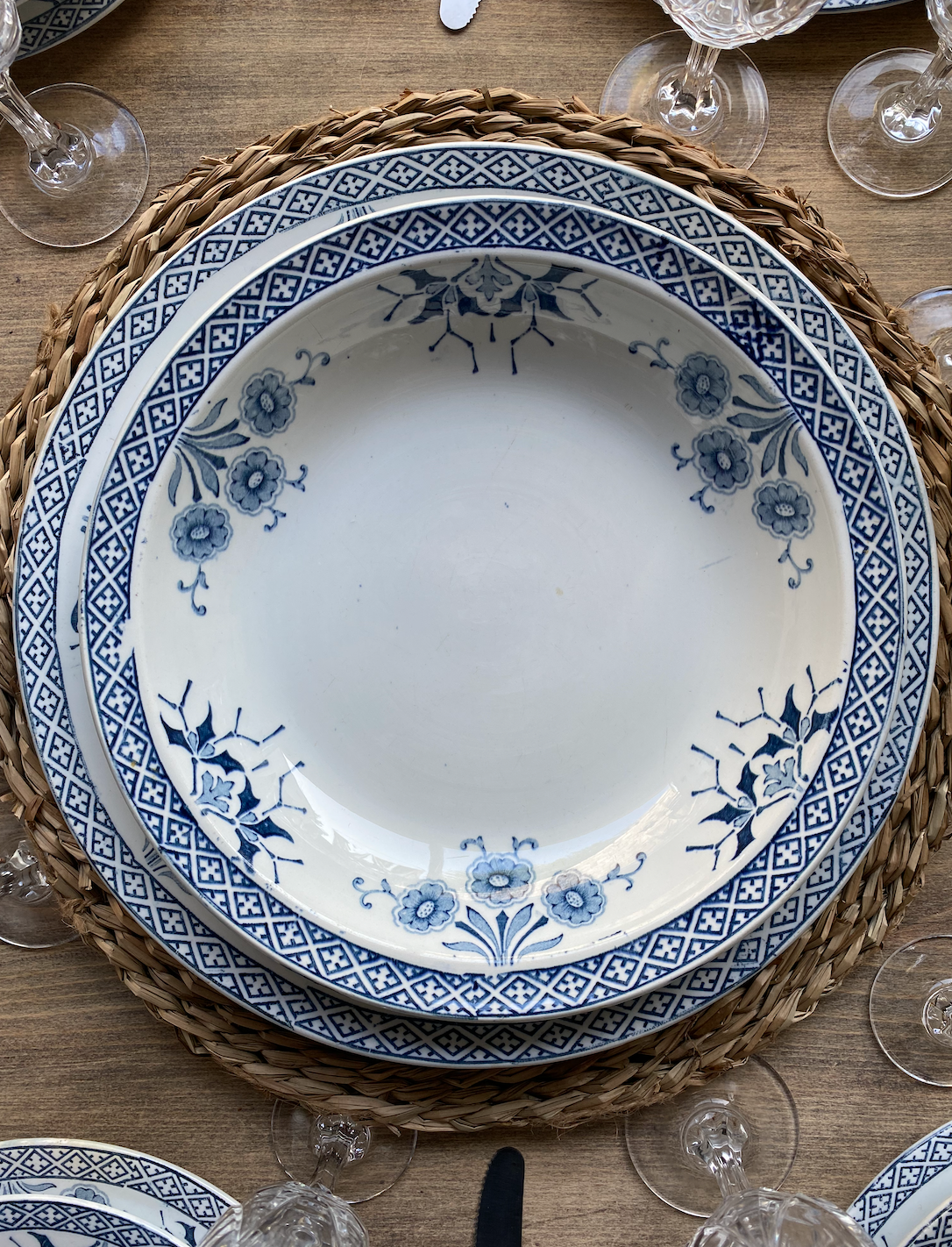 Plats de service - Luneville Cluny