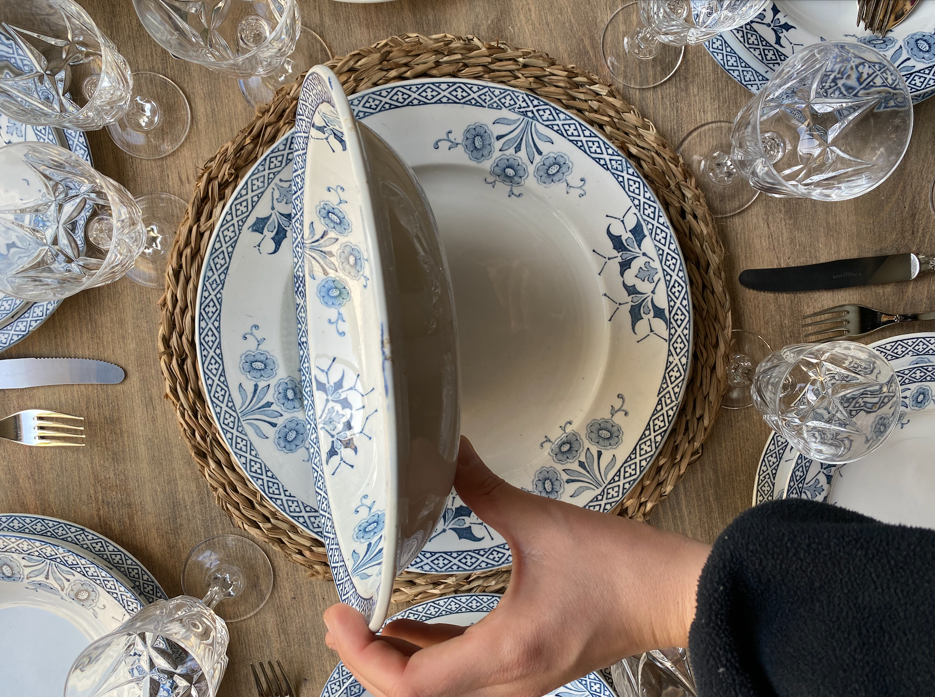 Plats de service - Luneville Cluny