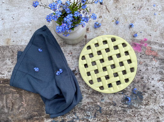 Dessous de plat Jaune Pale