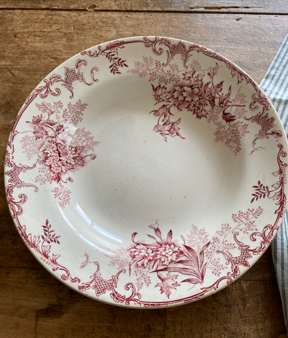 Serie d'assiettes creuses