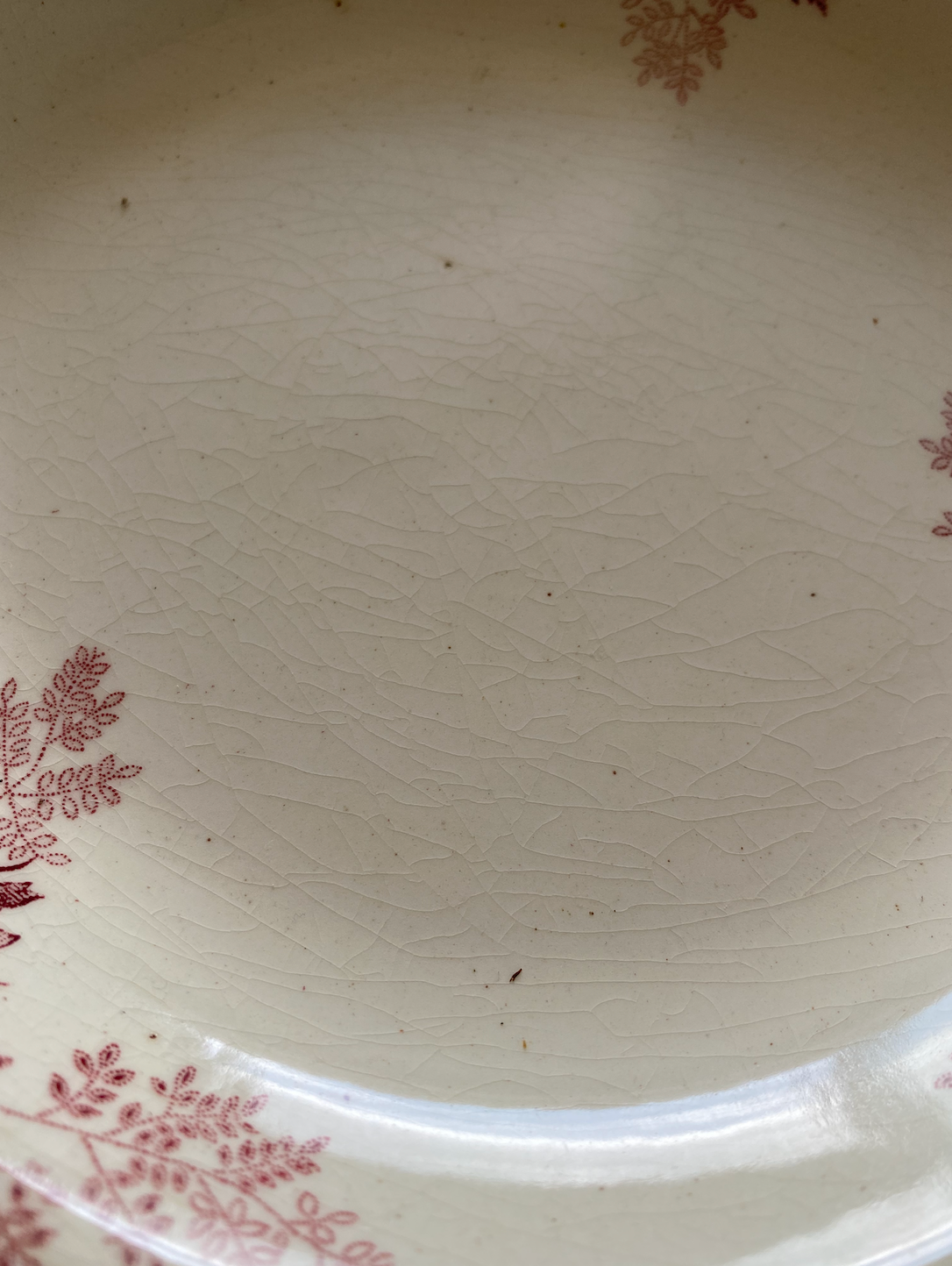 Serie d'assiettes creuses