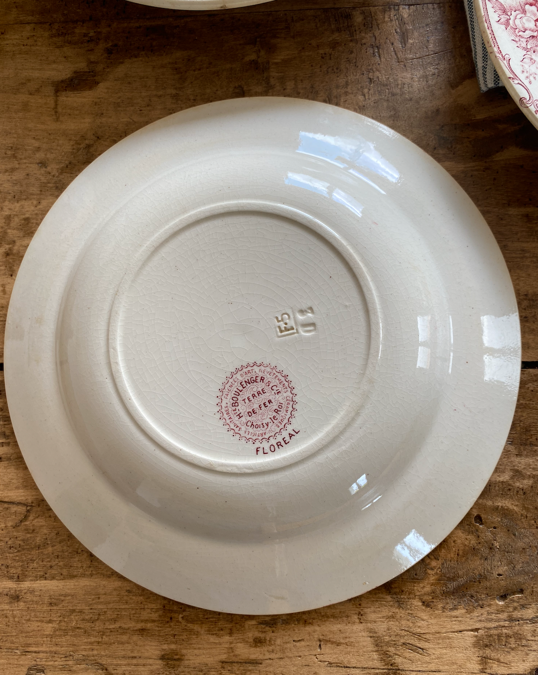 Serie d'assiettes creuses