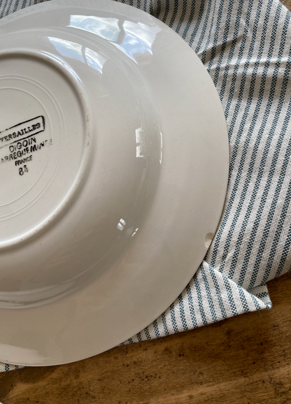 Serie d'assiettes creuses