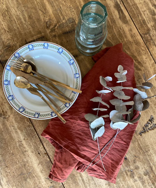 Assiettes en Terre de Fer