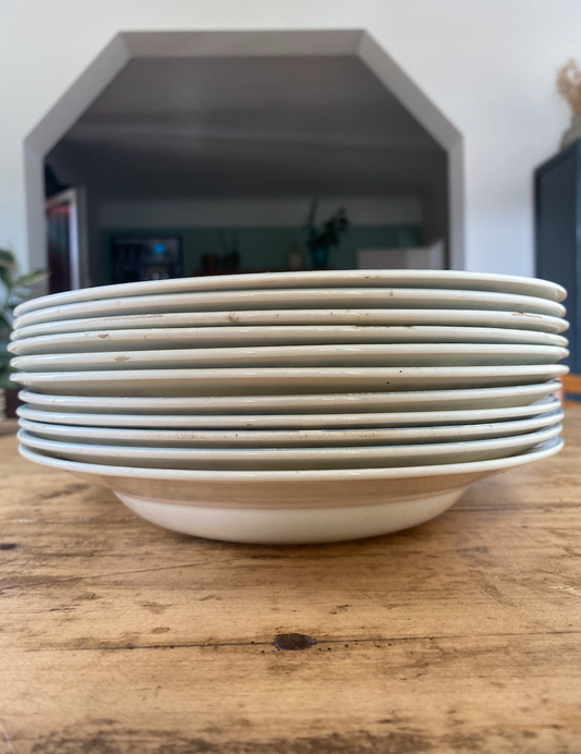 Assiettes Creuses Terre de Fer 4218