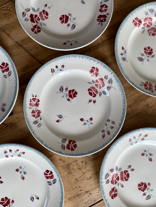 Assiettes Dessert Terre de Fer 4218