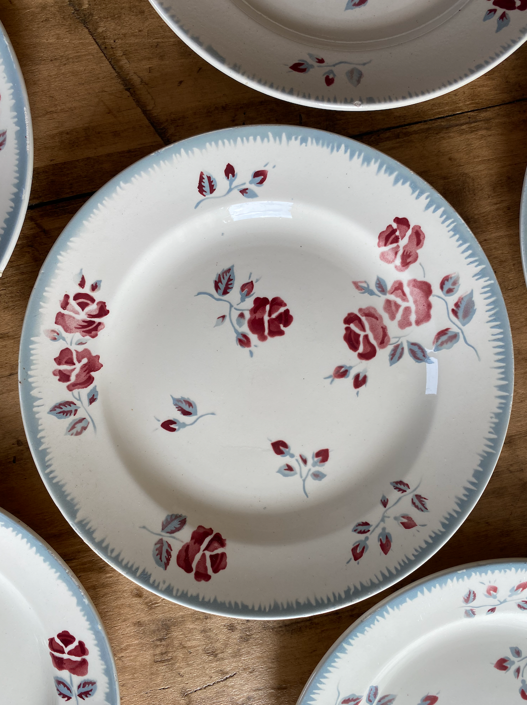 Assiettes Dessert Terre de Fer 4218