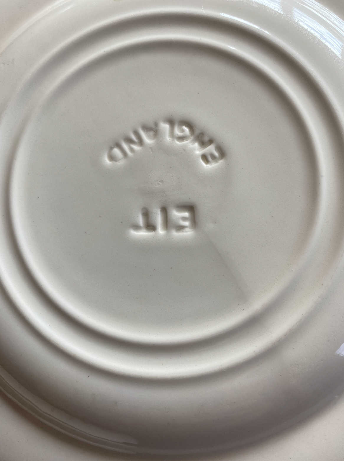 Assiettes dessert Anglaises Roses