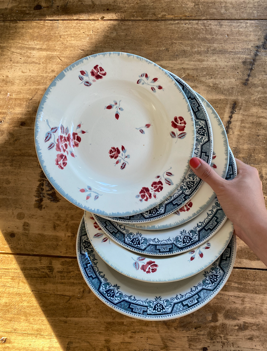 Assiettes Creuses Dépareillées