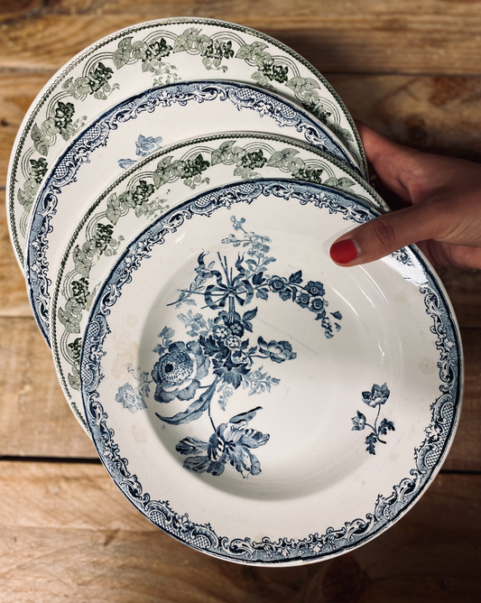 4 creuses dépareillées