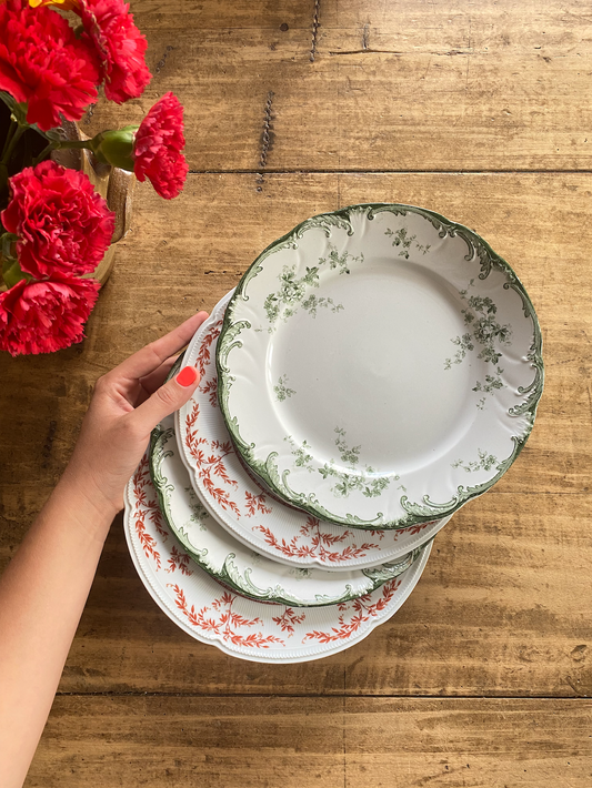 Lot dépareillé Bourgeois/Limoges