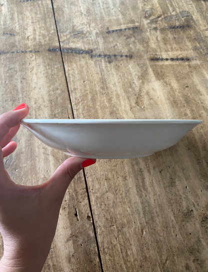 Assiette Creuse Moulin des loups Rouge