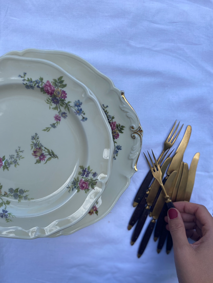 Service Dessert Crème Limoges