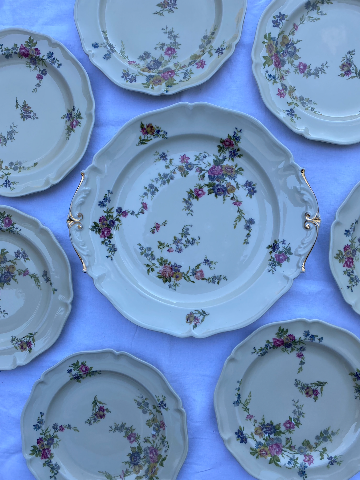 Service Dessert Crème Limoges