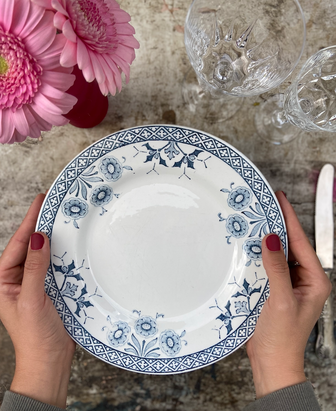 Assiettes - Luneville Cluny