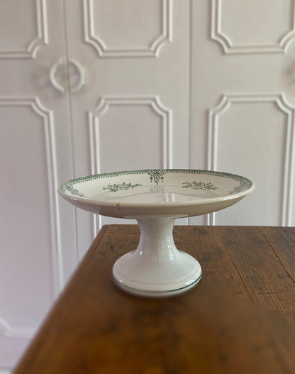 Plat piédouche Saint Amand