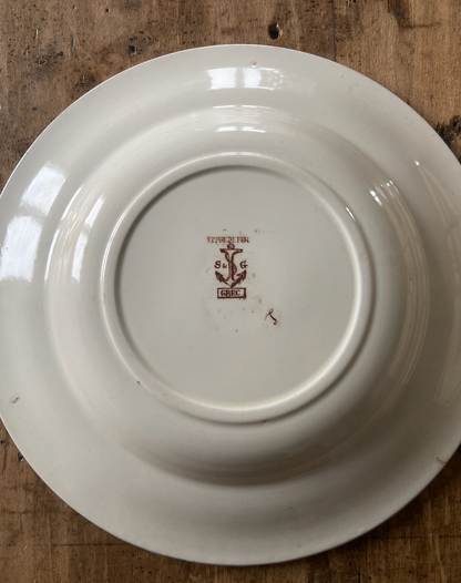 Assiette Terre de fer - Grec