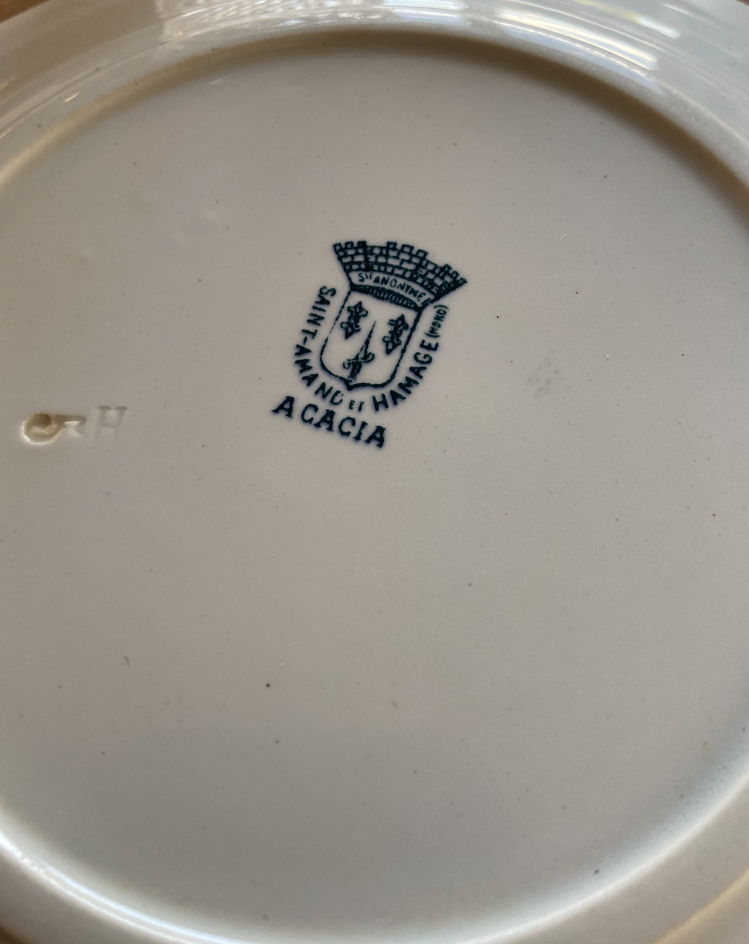 Assiettes Acacia Saint Amand